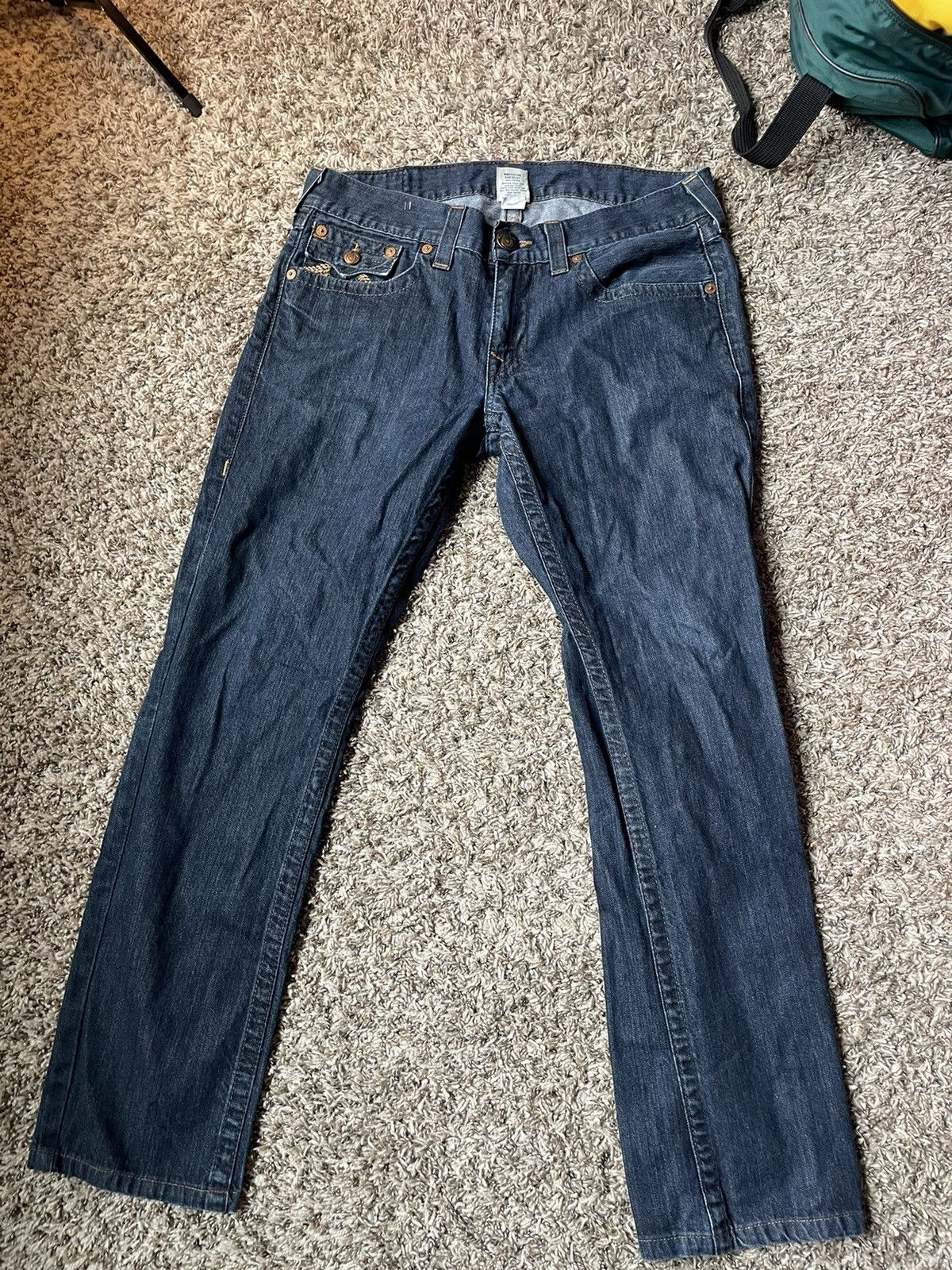 True Religion Y2K true religion made in USA denim jeans Size US 34 / EU 50 - 5 Thumbnail