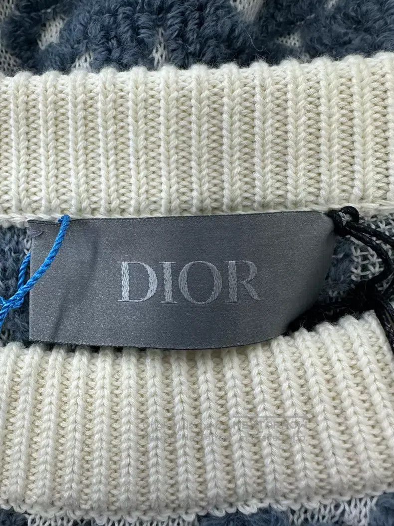 Dior Dior White and blue color-matched zipper old flower full p Size US XL / EU 56 / 4 - 3 Thumbnail