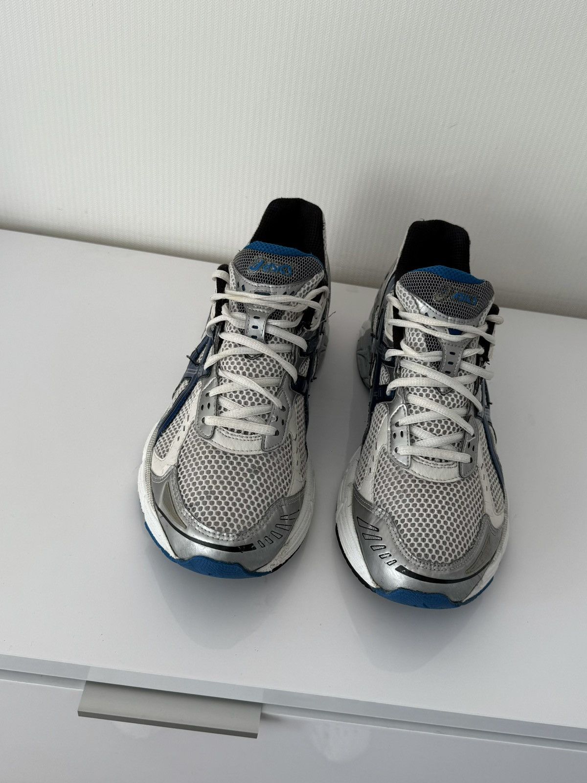 Asics VINTAGE ASICS GEL 1150 HYPE Y2K GORPCORE METAL/BLUE SNEAKERS Size US 11 / EU 44 - 8 Thumbnail