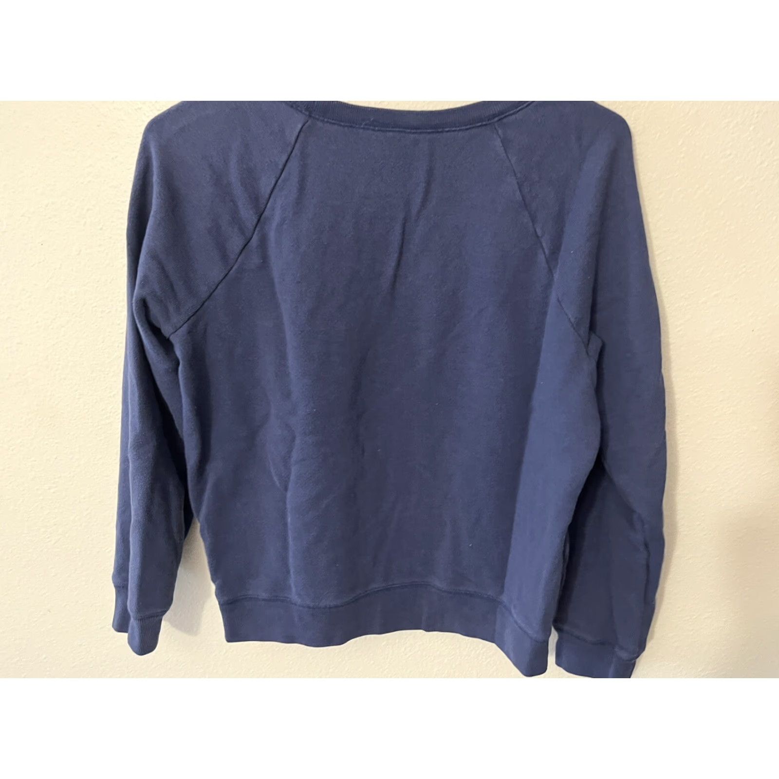Victoria's Secret Victoria's Secret Women's Sweater Crew Neck Long Sleeve Love A La Mode M Blue Pullover Womens Size M / US 6-8 / IT 42-44 - 3 Thumbnail
