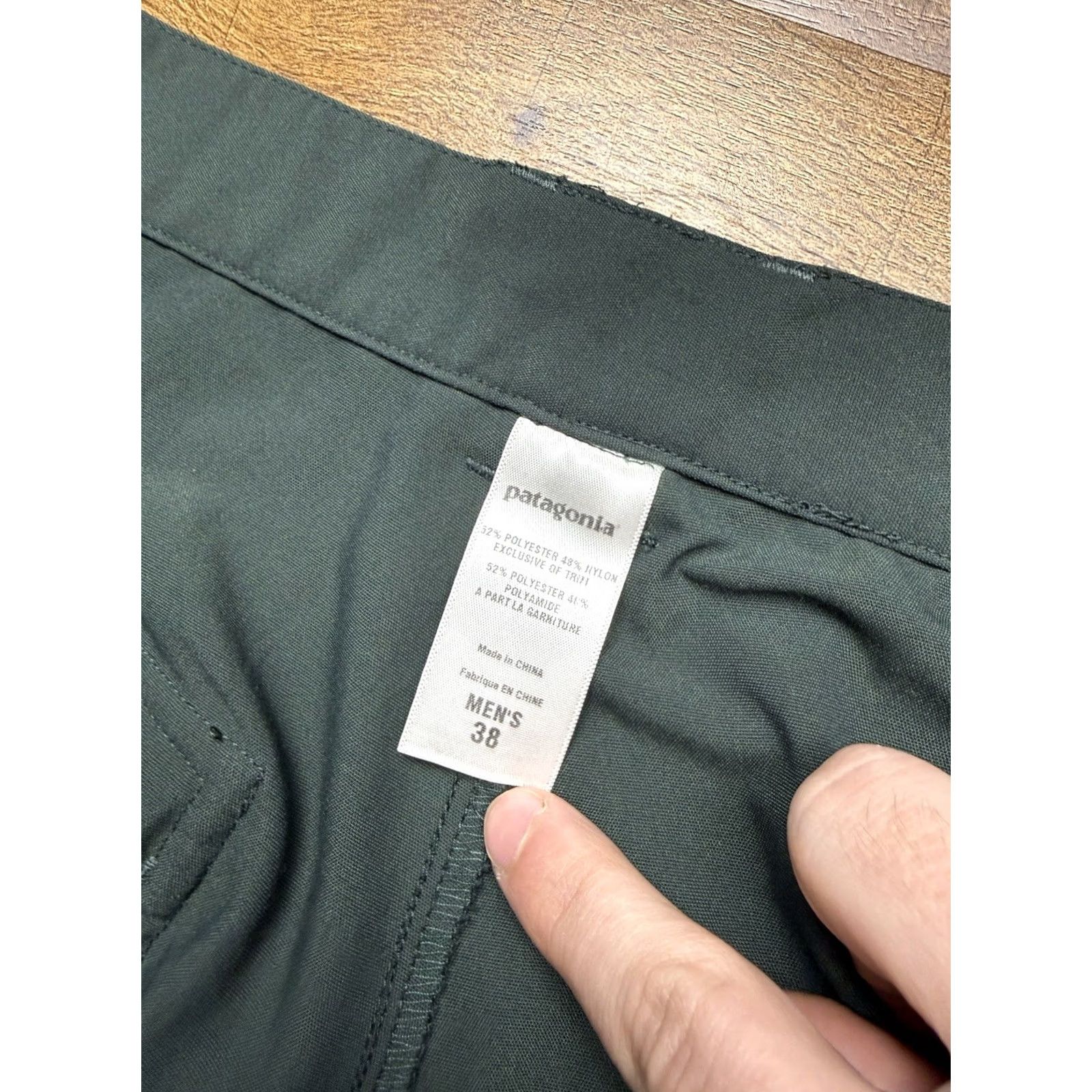 Patagonia Patagonia Pants Mens 38x29 Cargo Straight Pants 38 Green Outdoor Gorp Hike Continental 90s Size US 38 / EU 54 - 7 Thumbnail