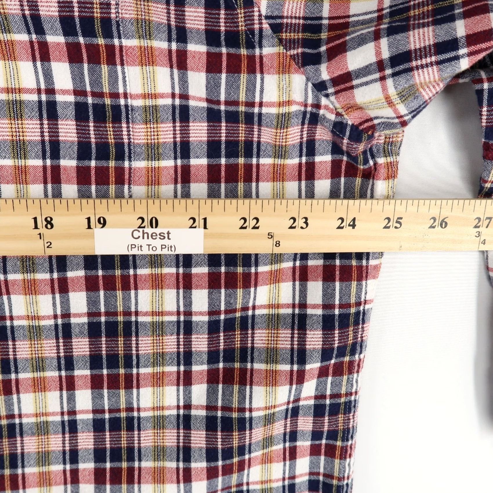 Pendleton Pendleton Shirt Mens XL Red Blue Plaid Button-Down Long Sleeve Chest Pocket Size US XL / EU 56 / 4 - 4 Thumbnail