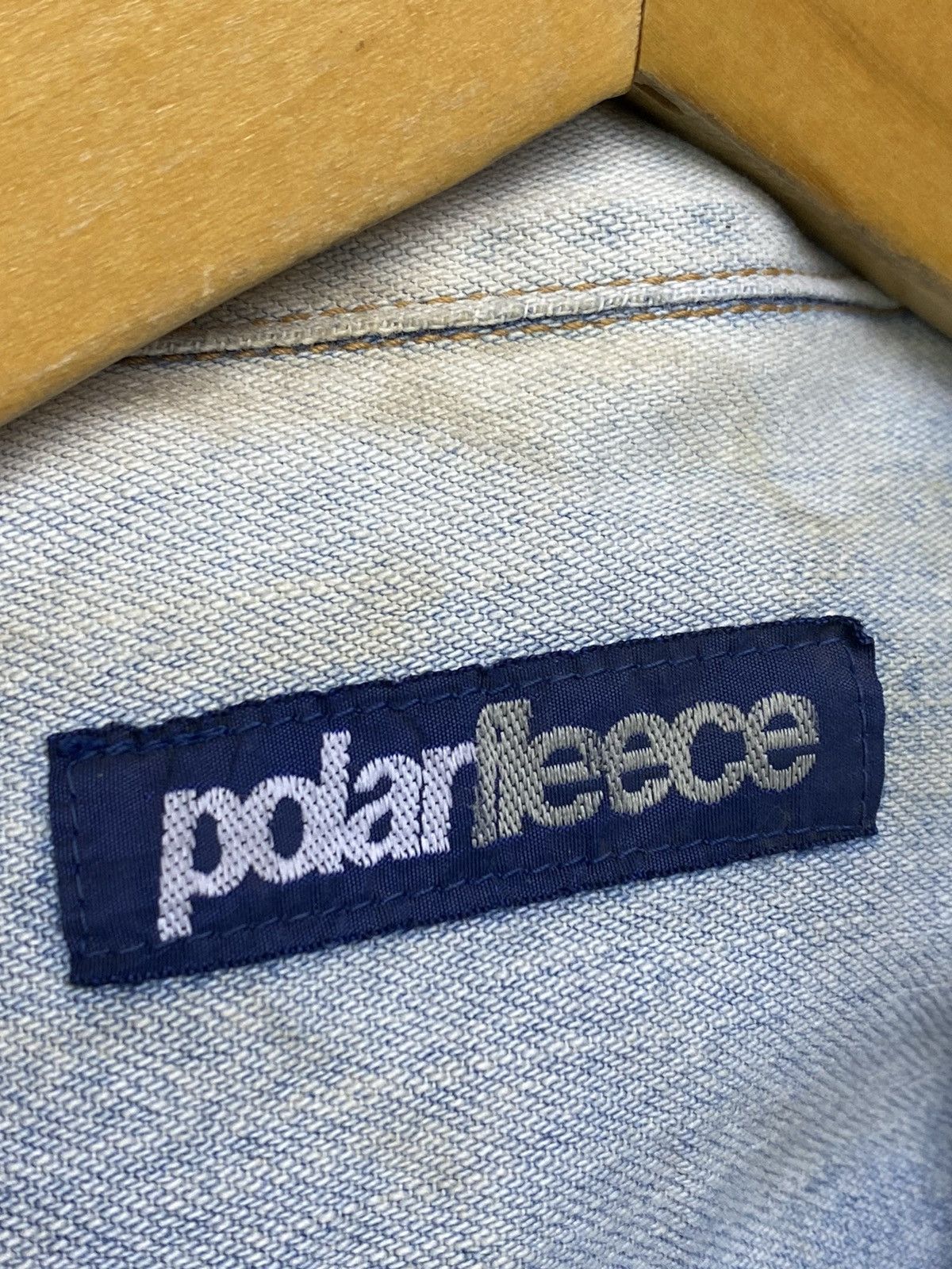 Vintage Polar fleece Denim Jacket Size US M / EU 48-50 / 2 - 12 Thumbnail
