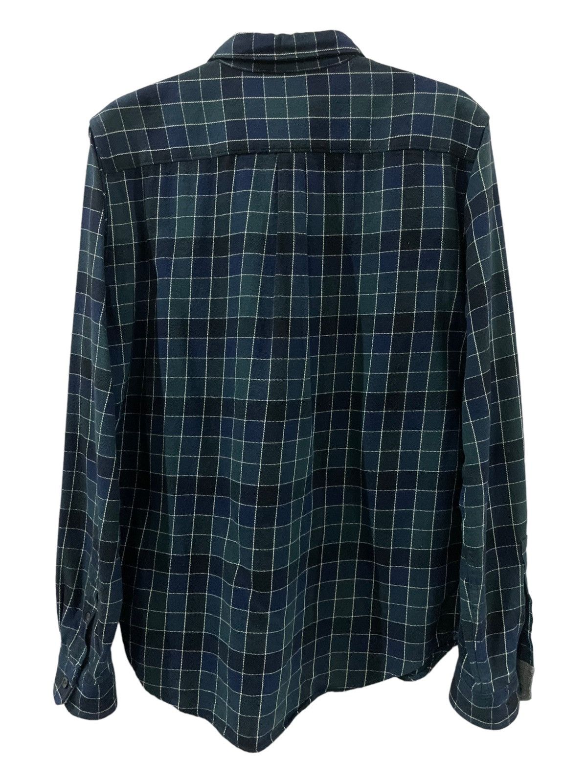 Flannel × Japanese Brand Vintage Graniph Travis Scott Style Tartan Plaid Flannel Size US M / EU 48-50 / 2 - 2 Thumbnail