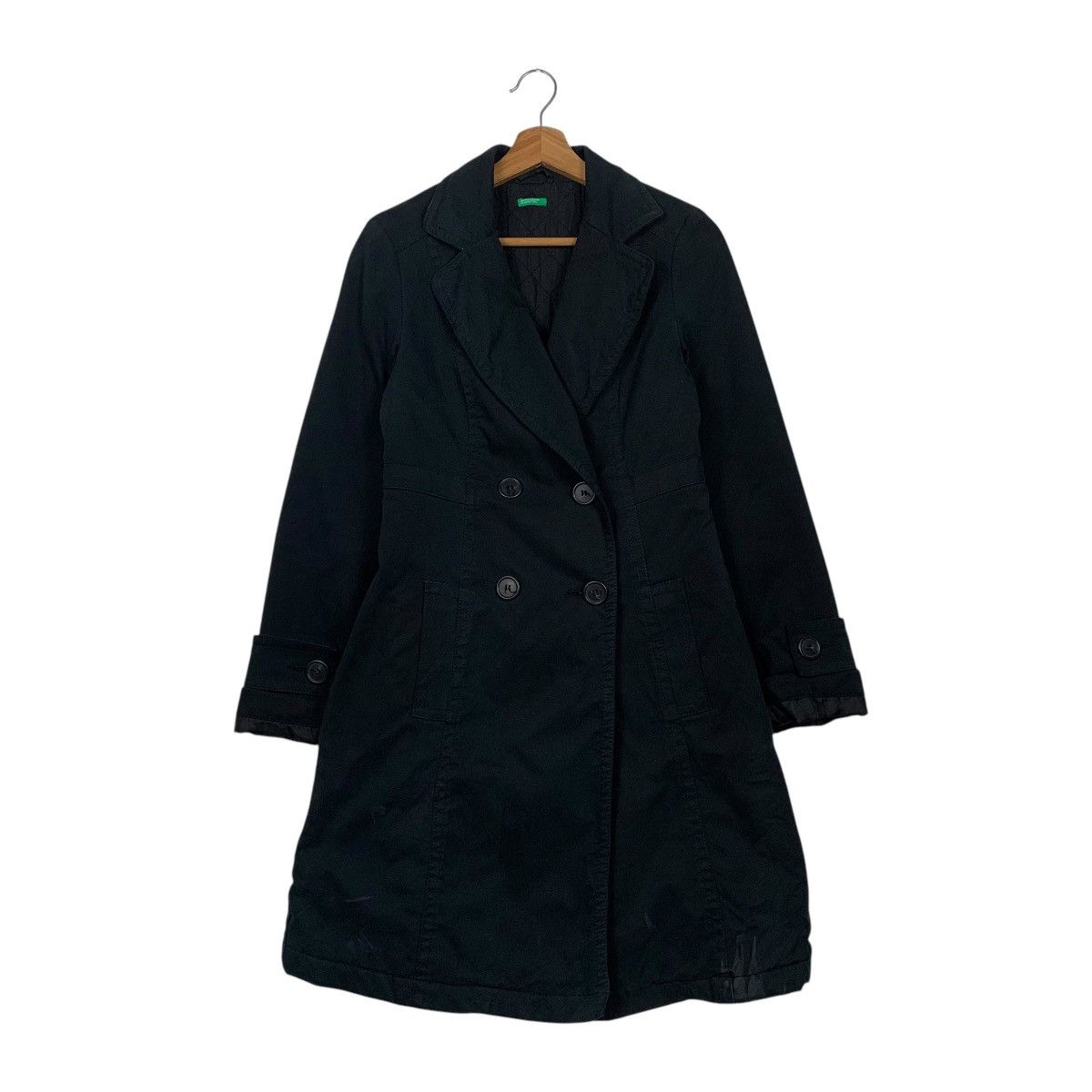 United Colors Of Benetton United Colors Of Benetton Double Breasted Trench Coat Size M / US 6-8 / IT 42-44 - 1 Thumbnail