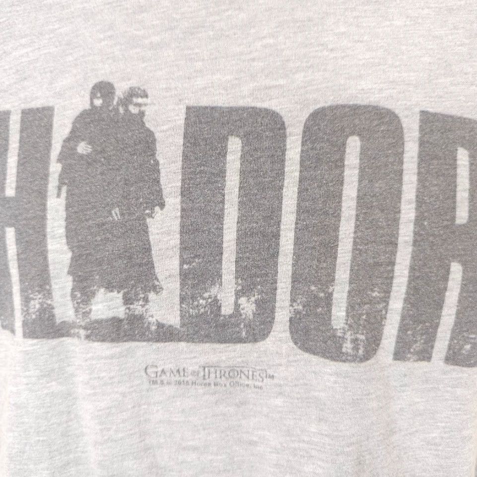 Vintage Game Of Thrones T Shirt Mens Size Medium Gray Hodor TV Series Size US M / EU 48-50 / 2 - 3 Thumbnail
