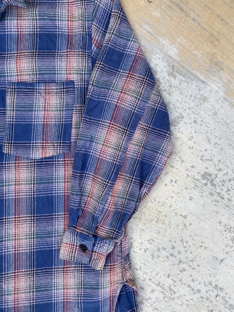 Flannel × Japanese Brand Vintage Rodeo Crown Blouses Flannel Size XL / US 12-14 / IT 48-50 - 5 Thumbnail
