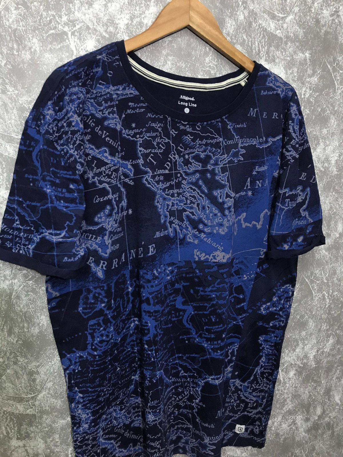 Affliction × Ed Hardy × Southpole Affliction Map Y2K Graphic Tee Size US XL / EU 56 / 4 - 4 Thumbnail