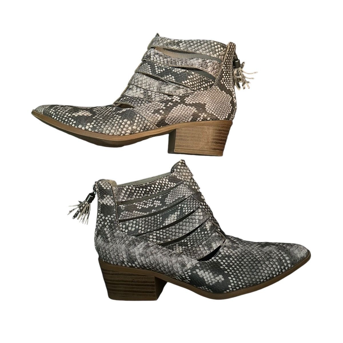 Other Fergalicious Malaki snakeskin ankle boots Size US 8 / IT 38 - 3 Thumbnail