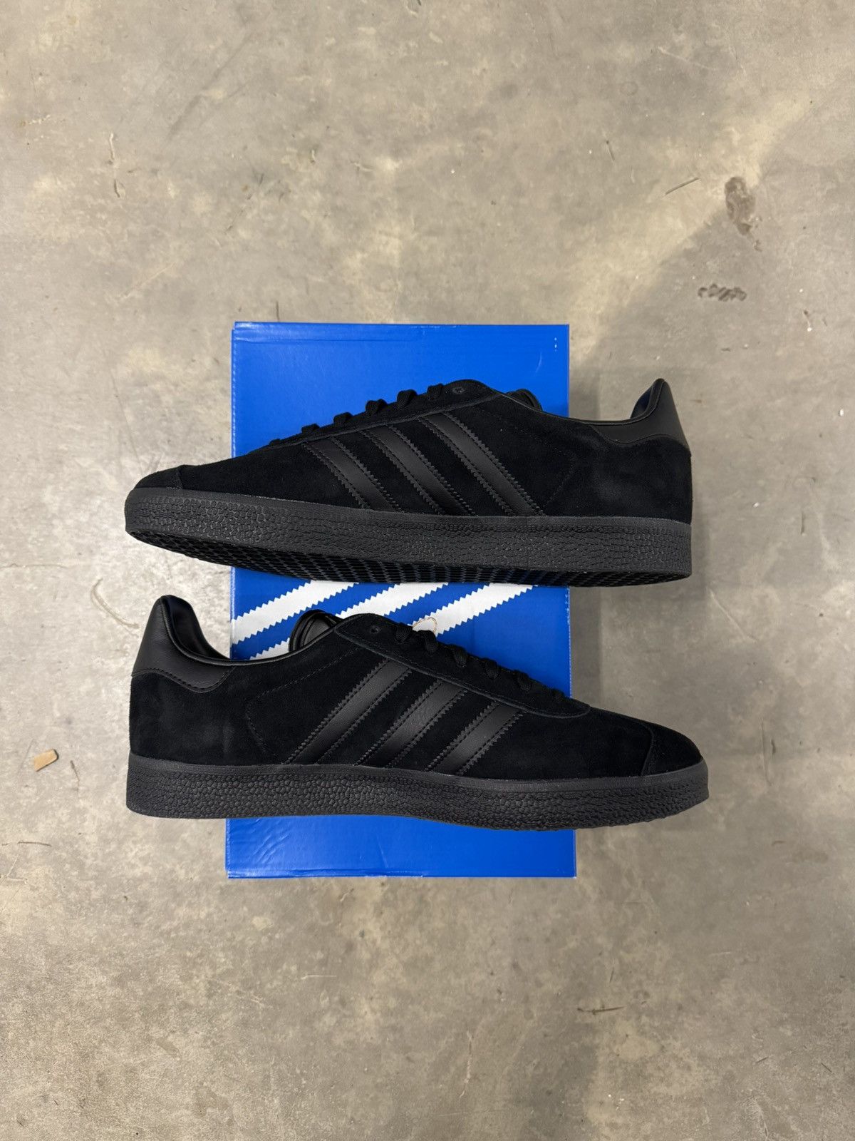 Adidas Gazelle Triple Black Size 11