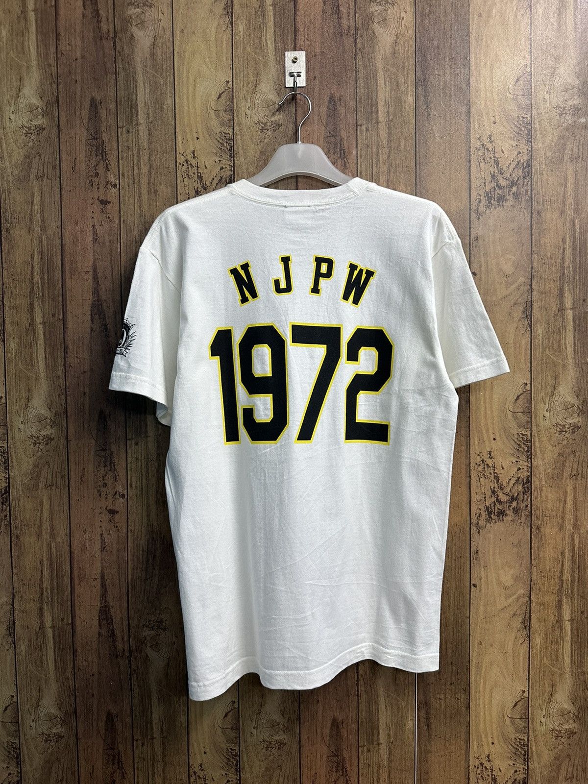 MLB NJPW vs Hanshin Tigers 40th Anniversary Match Tshirt A248 Size US S / EU 44-46 / 1 - 5 Thumbnail