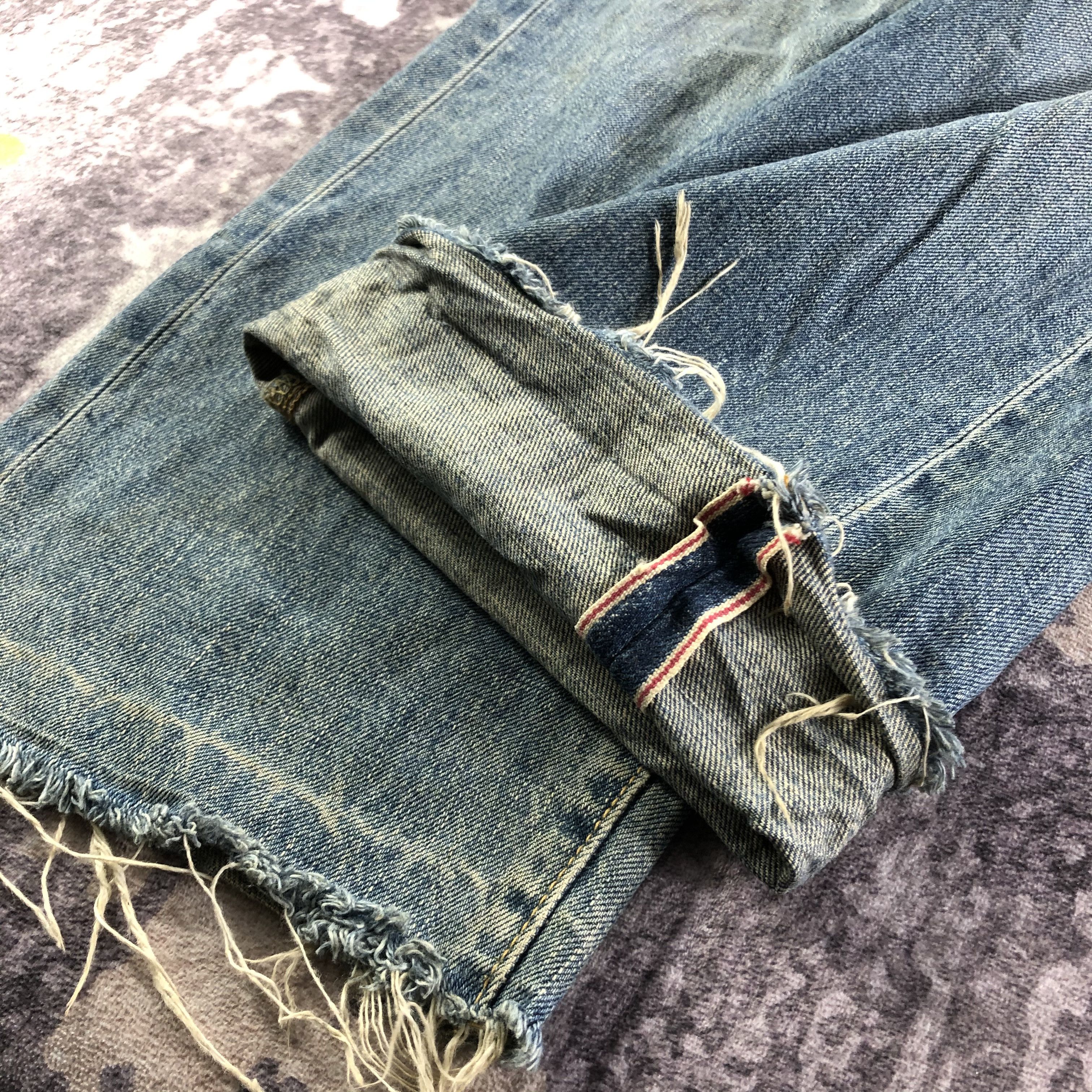 Edwin Vintage 90s Edwin 505 Selvedge Jeans-JM3600 Size US 31 - 7 Thumbnail