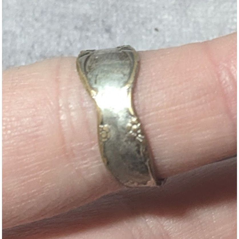 Other Vintage Sarah Coventry Silver Tone Spoon Wrap Ring Size 6 3/ Size ONE SIZE - 7 Thumbnail