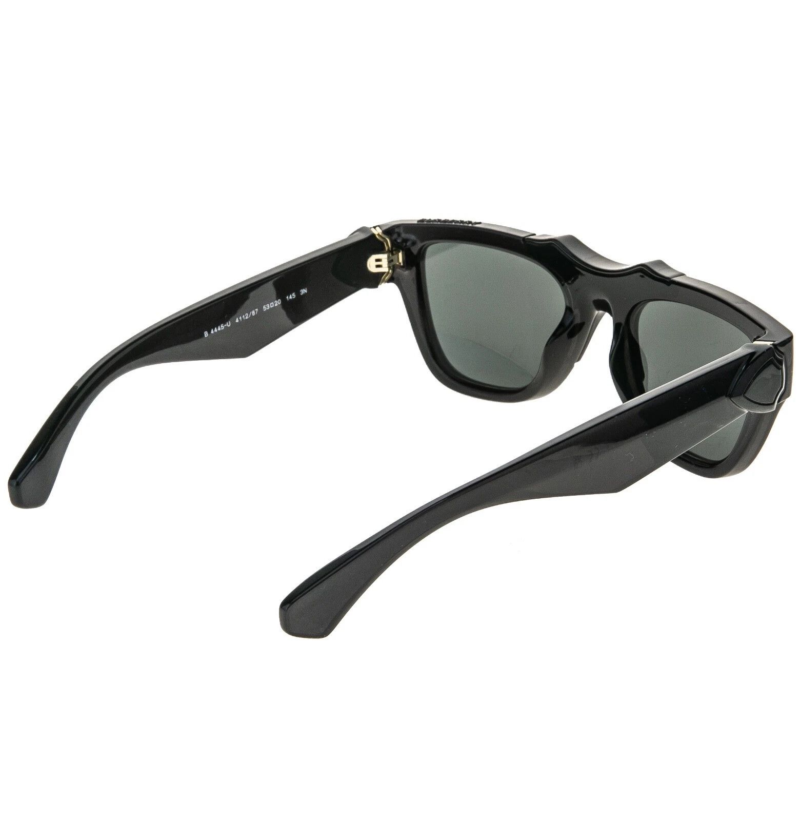 Burberry BURBERRY BE4445U 4445 Black Pilot Designer Sunglasses Size ONE SIZE - 7 Thumbnail