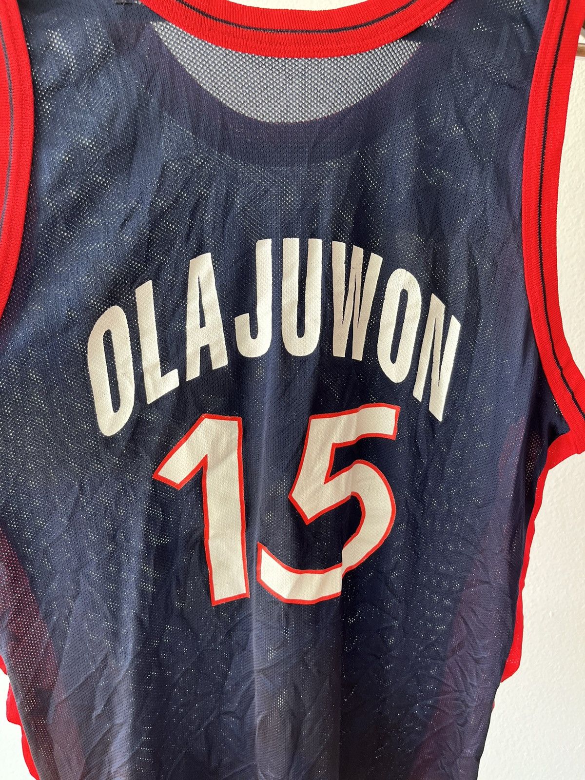 Champion × USA Olympics Hakeem Olajuwon USA Olympic Jersey Size US M / EU 48-50 / 2 - 12 Thumbnail