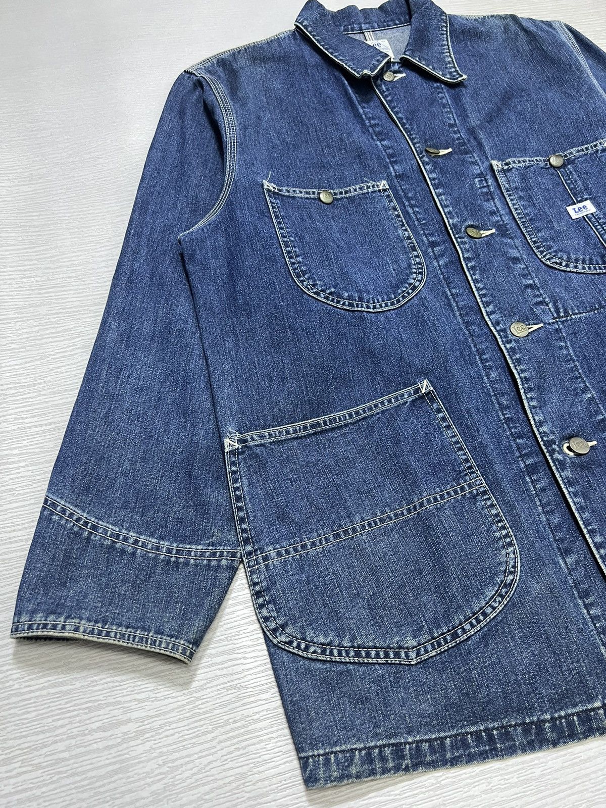 Lee Vintage Lee 0412 Repro Sanforized Chore Scovill Denim Jacket Size US M / EU 48-50 / 2 - 6 Thumbnail