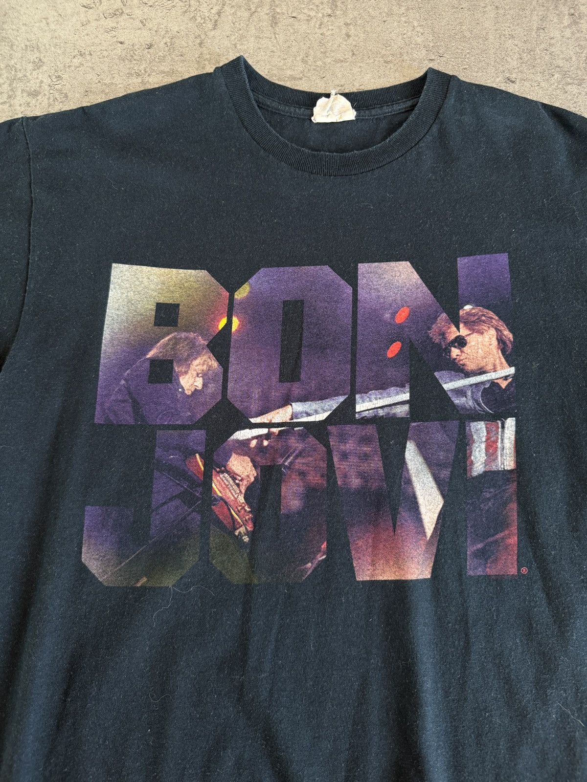 Band Tees × Bon Jovi × Vintage Bon Jovi Vintage 00s 2013’ Licensed Tees Boxy Rock Metal Size US M / EU 48-50 / 2 - 4 Thumbnail