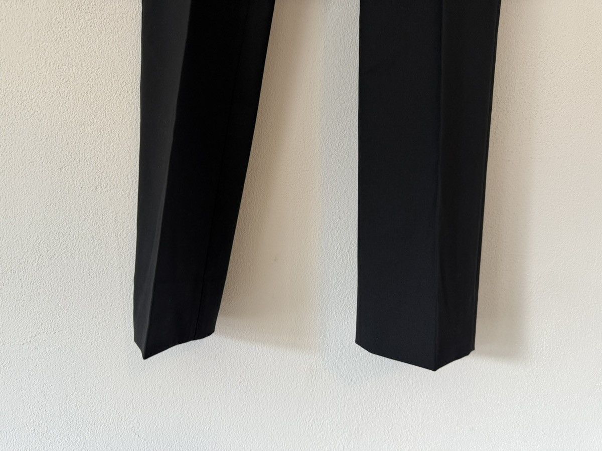 Prada Prada Slim Black Wool Trousers in Virgin Wool Size US 30 / EU 46 - 4 Thumbnail