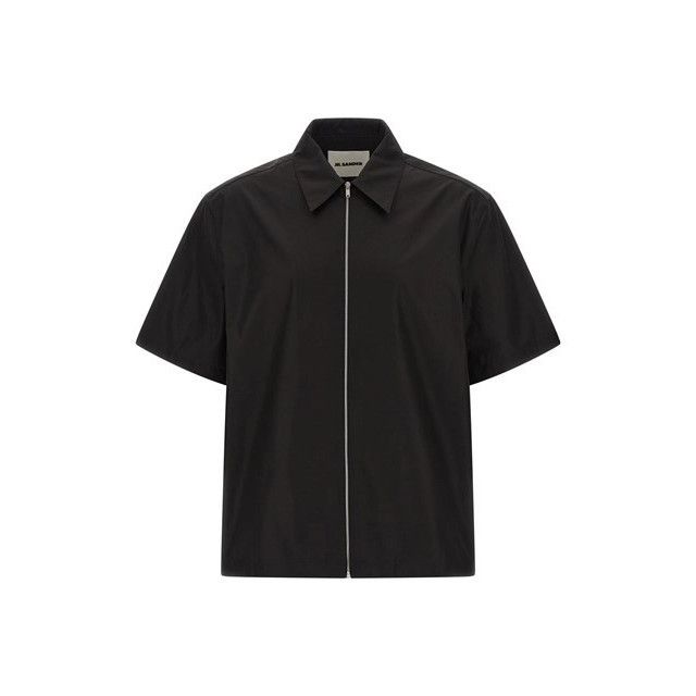 JIL SANDER 201 Black Shirt New )
