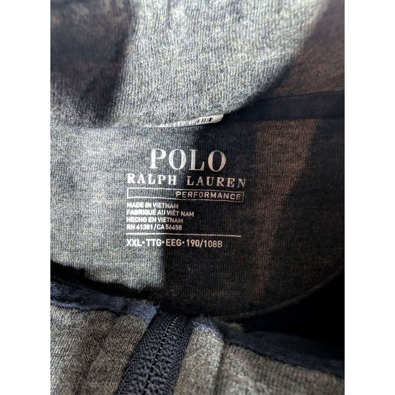 Polo Ralph Lauren Polo Ralph Lauren Sweatshirt Mens 2XL Blue Performance Quarter Zip Pony Shirt Size US XXL / EU 58 / 5 - 5 Thumbnail