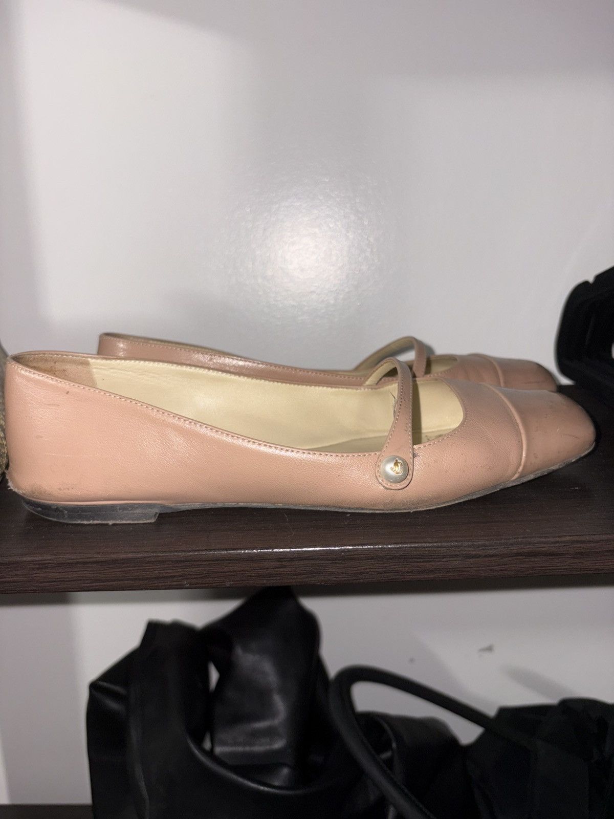 Jimmy Choo jimmy choo ballet flat with pearl Size US 7.5 / IT 37.5 - 4 Thumbnail