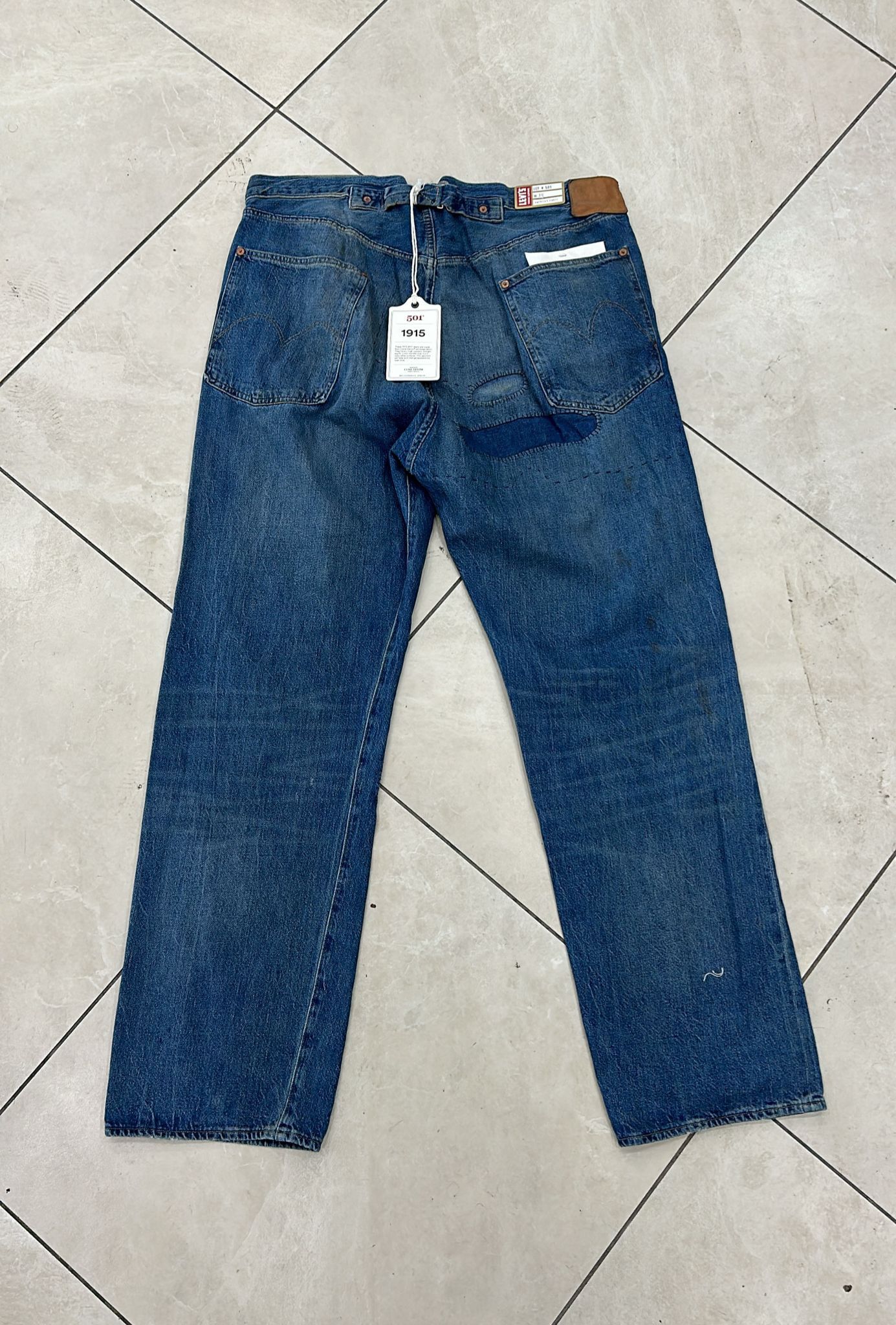Levi's Vintage Clothing LVC Levi's Vintage Clothing 1915 501XX BigE Selvedge Jeans Size US 36 / EU 52 - 2 Thumbnail