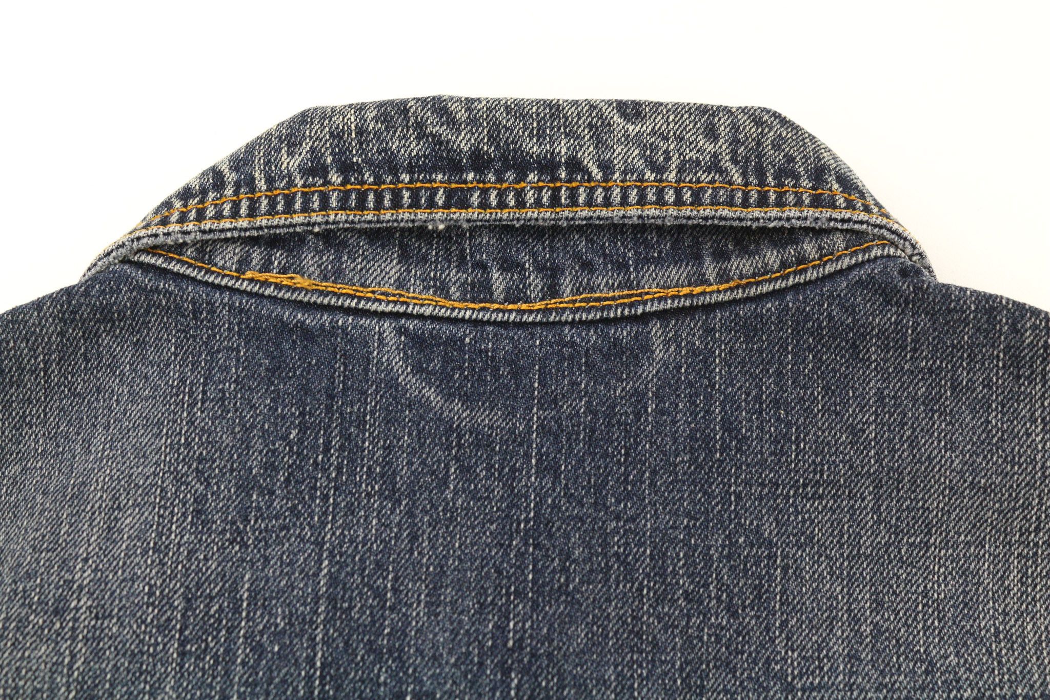 Nudie Jeans TERRY STREAKY DENIM XS Cotton Unlined Denim Jacket 80796 Size US XS / EU 42 / 0 - 9 Thumbnail