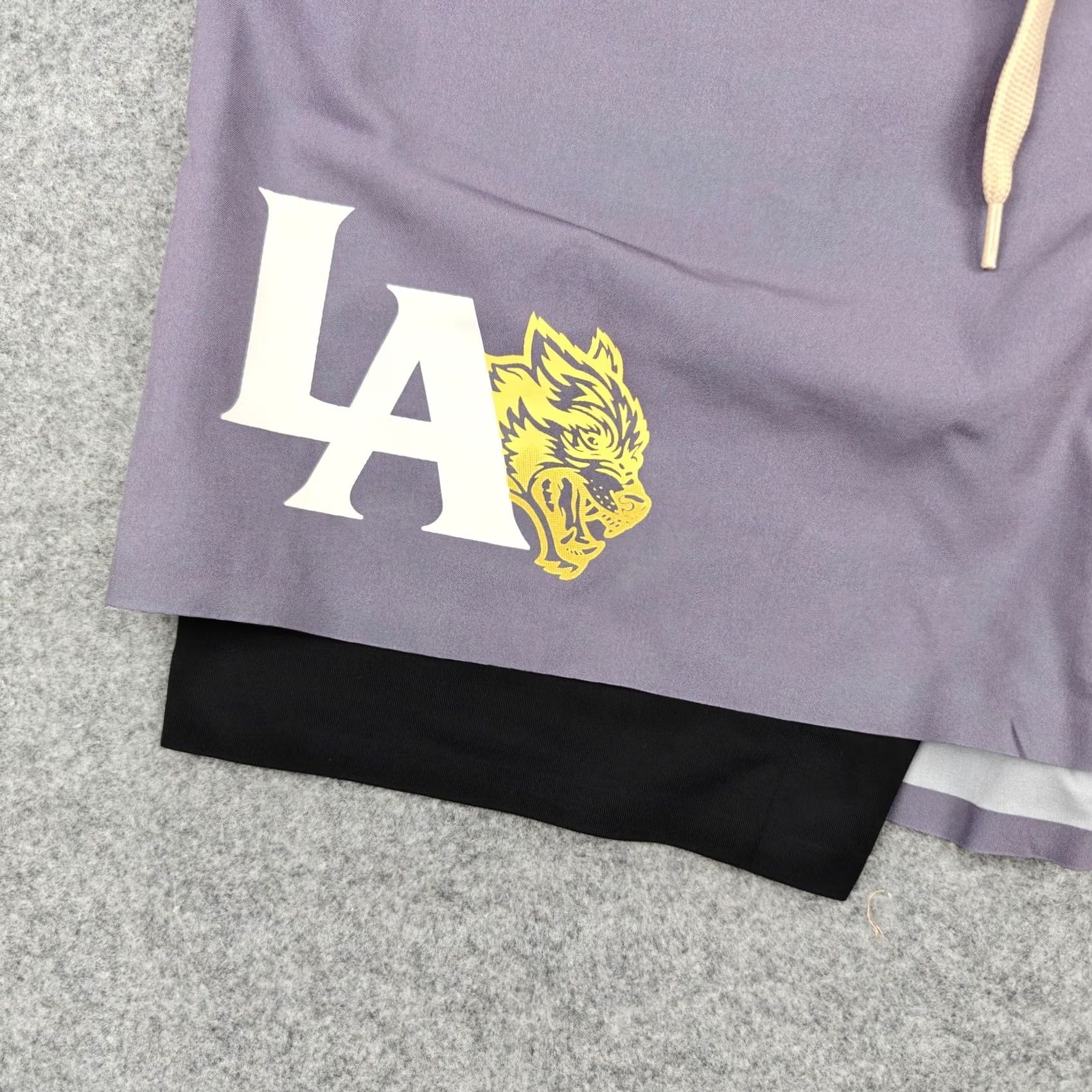 Darc Sport Darc Sport Compression Shorts Mens Medium Purple Lined New Los Angeles Forever Size US 31 - 2 Thumbnail