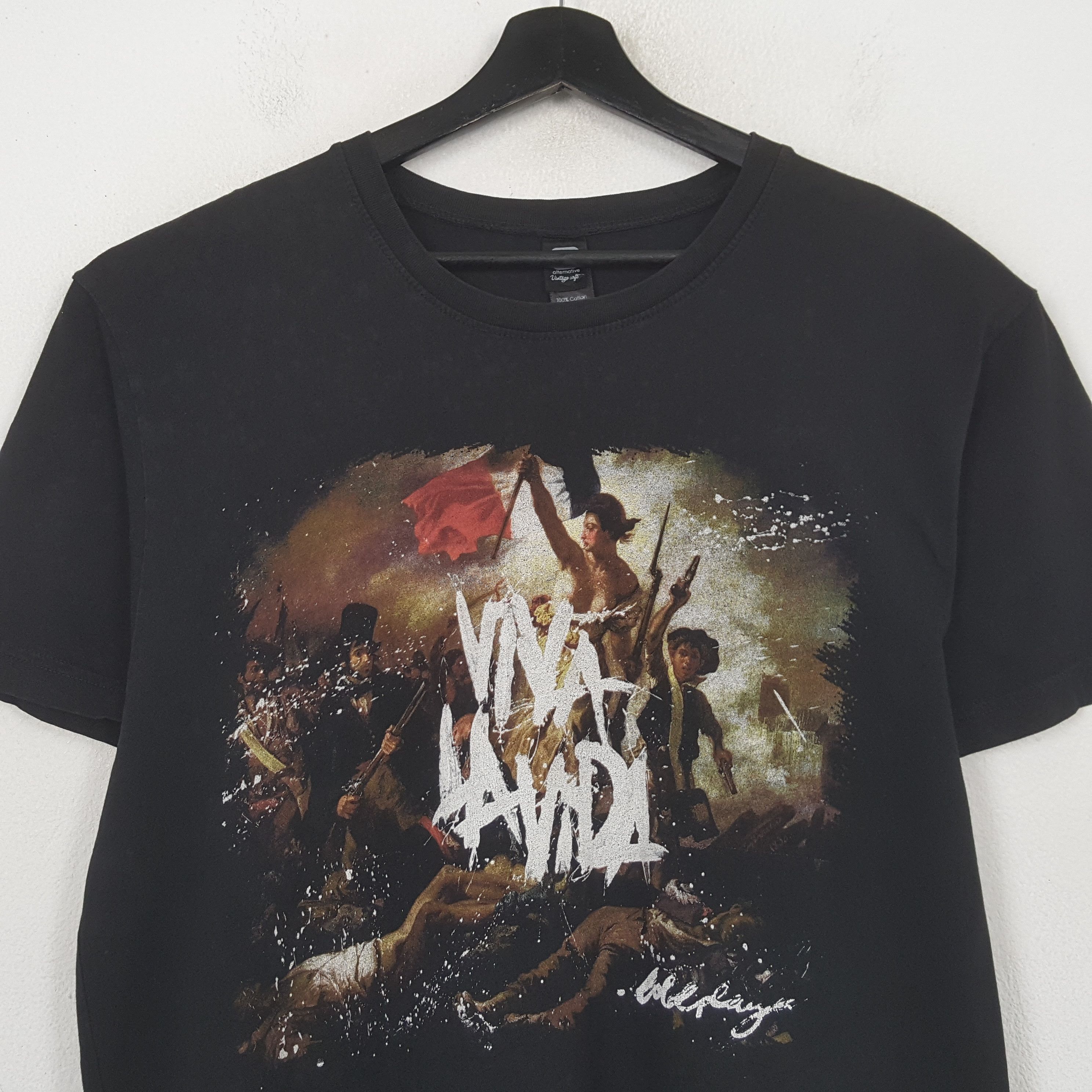 Banana Republic Viva Lavida Coldplay Tour Tshirt RR27 Size US M / EU 48-50 / 2 - 2 Thumbnail