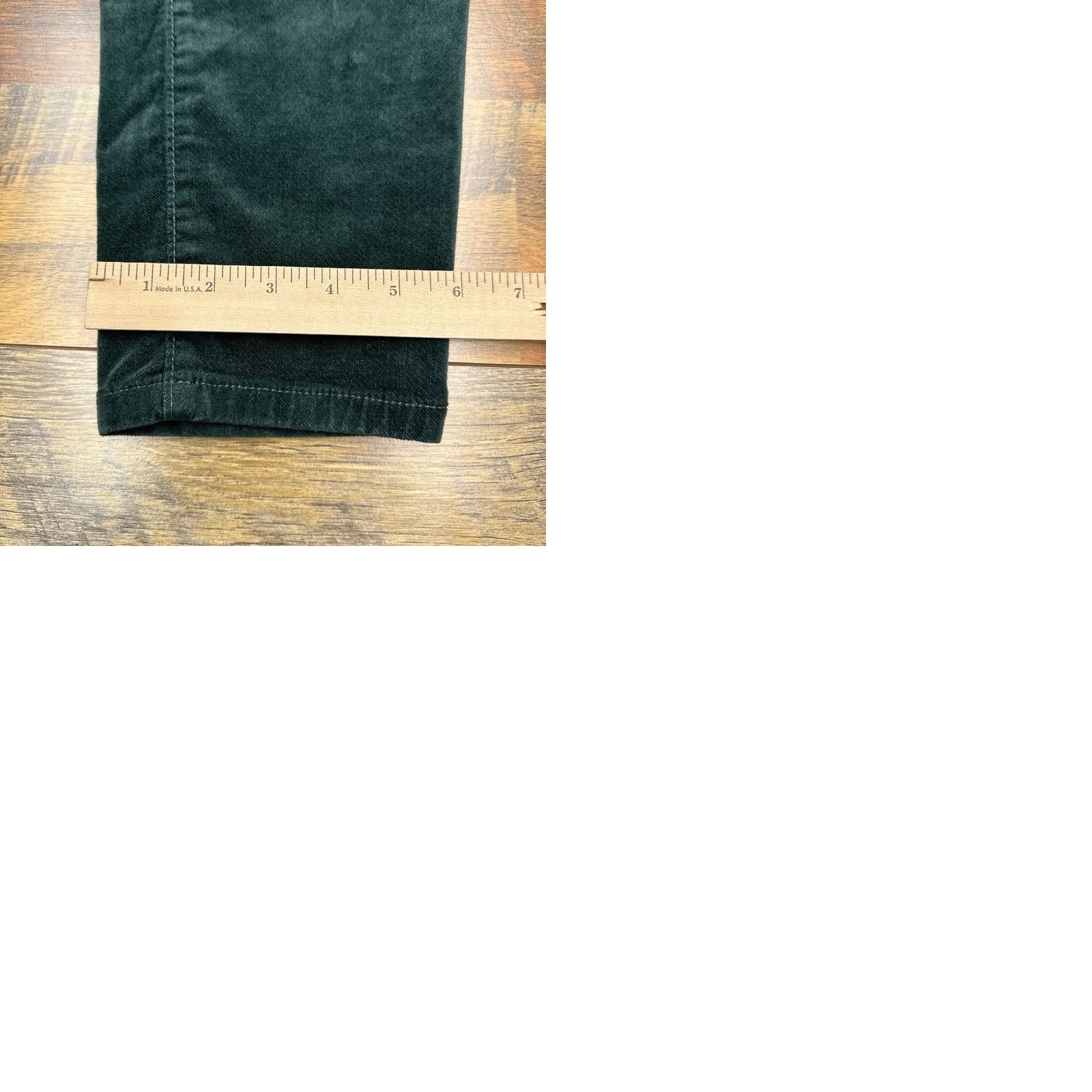 Ann Taylor Ann Taylor Pants Womens 10 Green Velvet High Rise Stretch Size 32" / US 10 / IT 46 - 9 Thumbnail