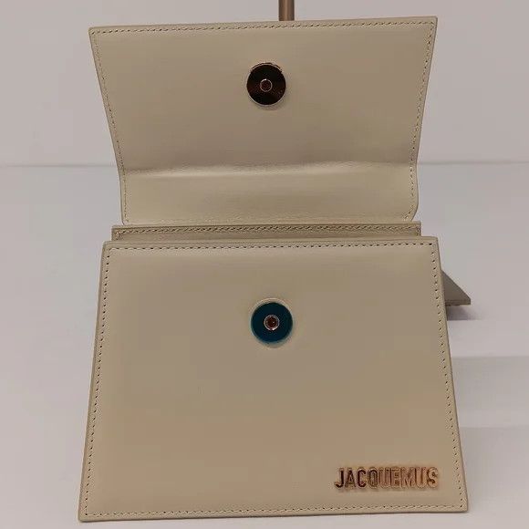 Jacquemus Jacquemus Le Chiquito Moyen Top-Handle Leather Bag - Ivory Size ONE SIZE - 8 Thumbnail