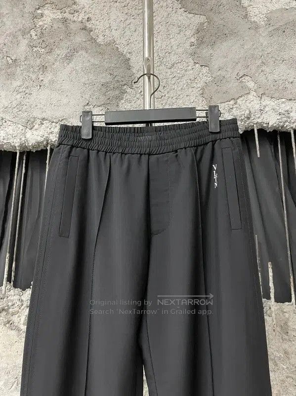Valentino Valentino Black Embroidered Casual Trousers . Size US 30 / EU 46 - 3 Thumbnail