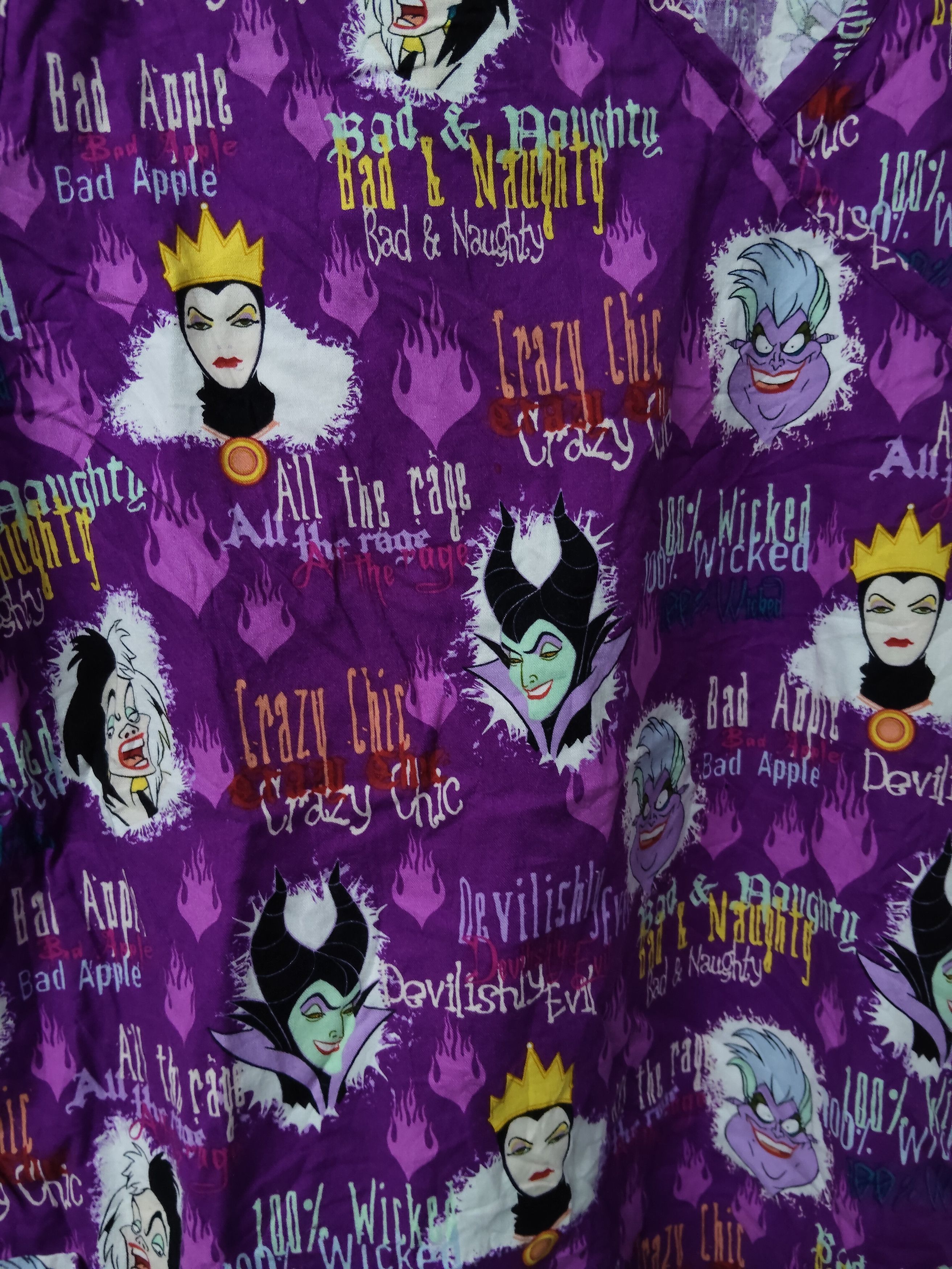 Disney × Vintage vintage disney scrub top fullprint shirt Size XL / US 12-14 / IT 48-50 - 4 Thumbnail