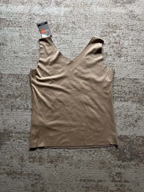 Other Intelligent Sz M Top Tank Vintage 2000s Sz M Rare Beige Skin Size M / US 6-8 / IT 42-44 - 2 Thumbnail