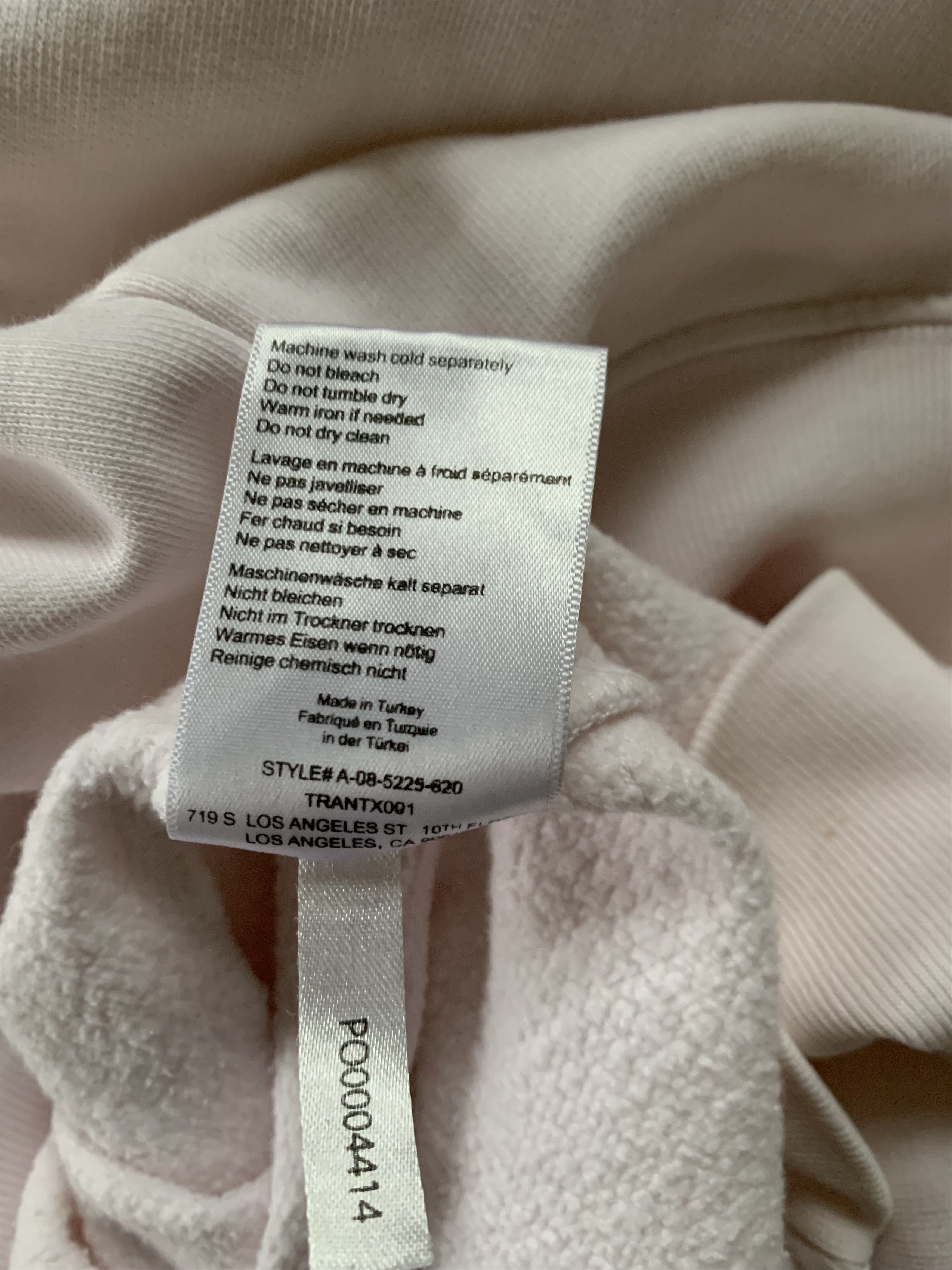 Anine Bing Anine Bing LA Beige Printed Sweatshirt 2012 Size L / US 10 / IT 46 - 9 Thumbnail