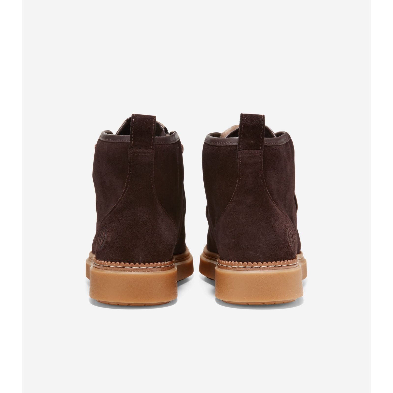 Cole Haan COLE HAAN WOMEN'S 6 DARK CHOCOLATE PLAID SUMMIT CHUKKA BOOT Size US 6 / IT 36 - 3 Thumbnail
