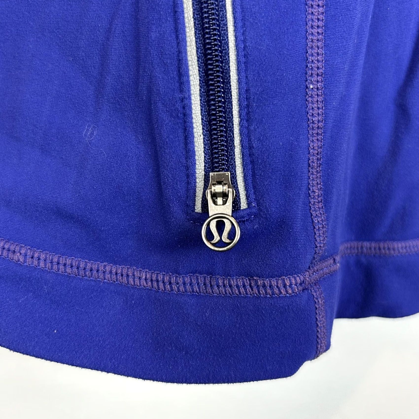 Lululemon Lululemon Purple Womens 6 Shirt Pullover Activewear Athleisure Run Distance Size M / US 6-8 / IT 42-44 - 7 Thumbnail