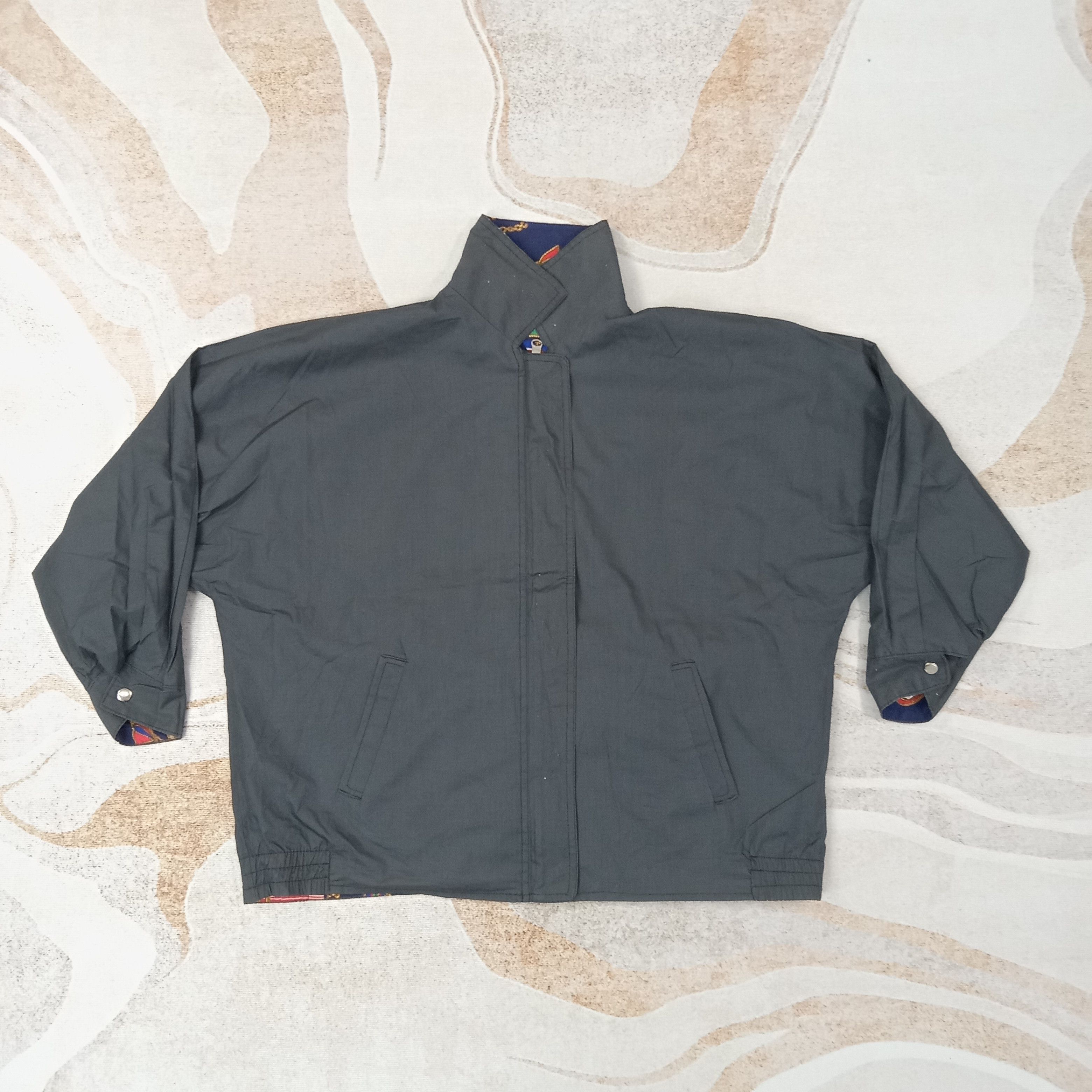 Vintage Alfred Dunner Rare Reversible Bomber Jacket C256N4 Size US L / EU 52-54 / 3 - 6 Thumbnail