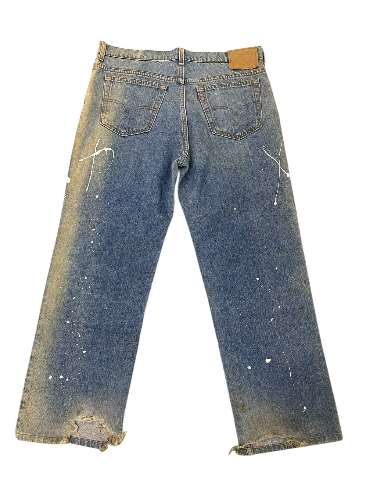 Levi's Vintage Clothing Vtg 1995 Levi’s 515 USA Faded Distress Loose 3🟦8 Size US 36 / EU 52 - 9 Thumbnail