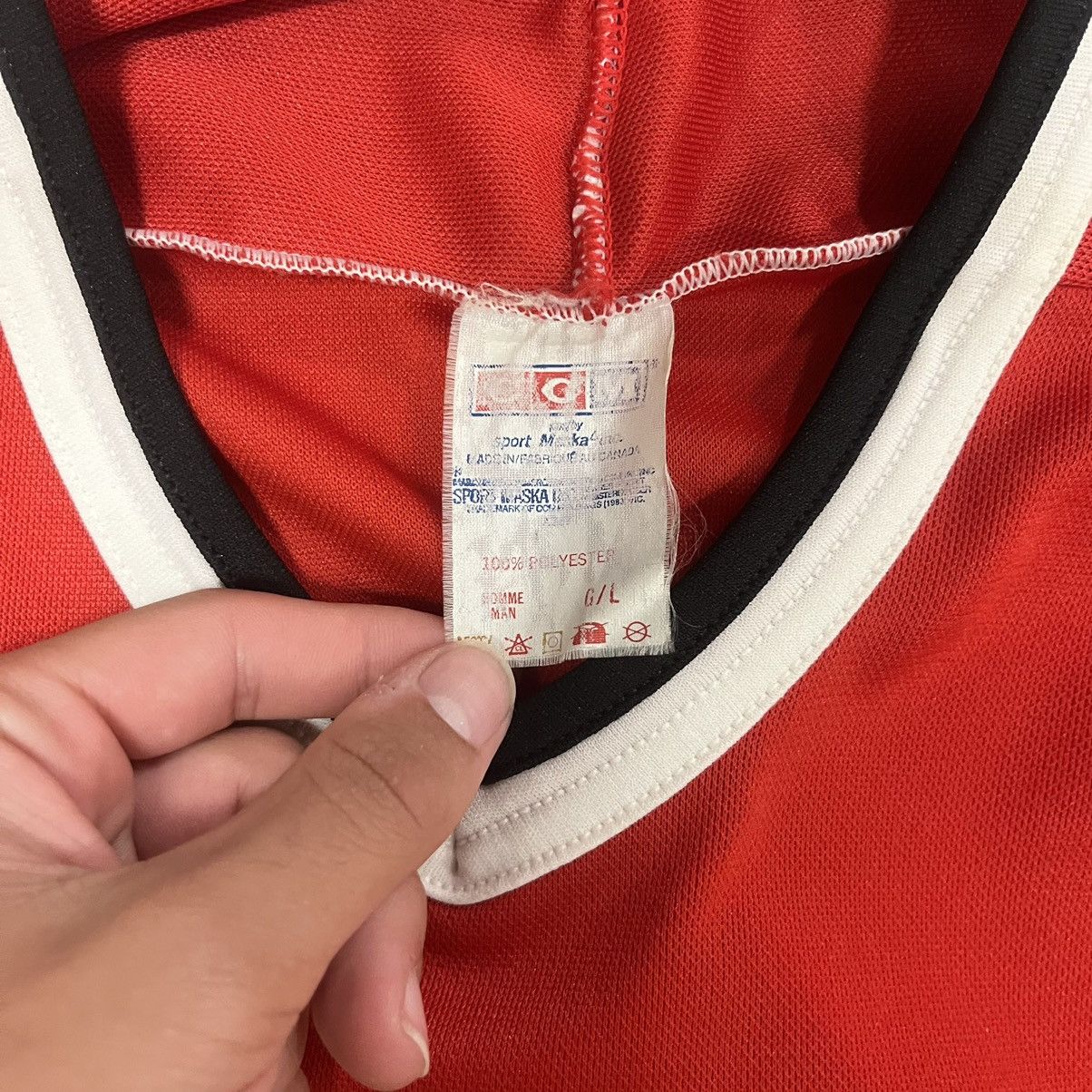 Ccm × NHL VTG CCM Chicago BlackHawks Jersey Size US L / EU 52-54 / 3 - 3 Thumbnail