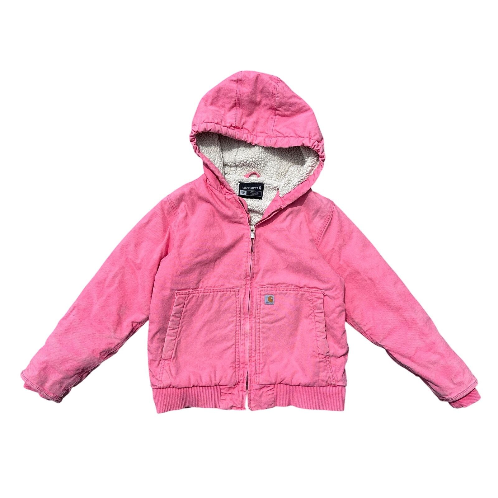 Carhartt Carhartt pink kids zip up jacket | Grailed