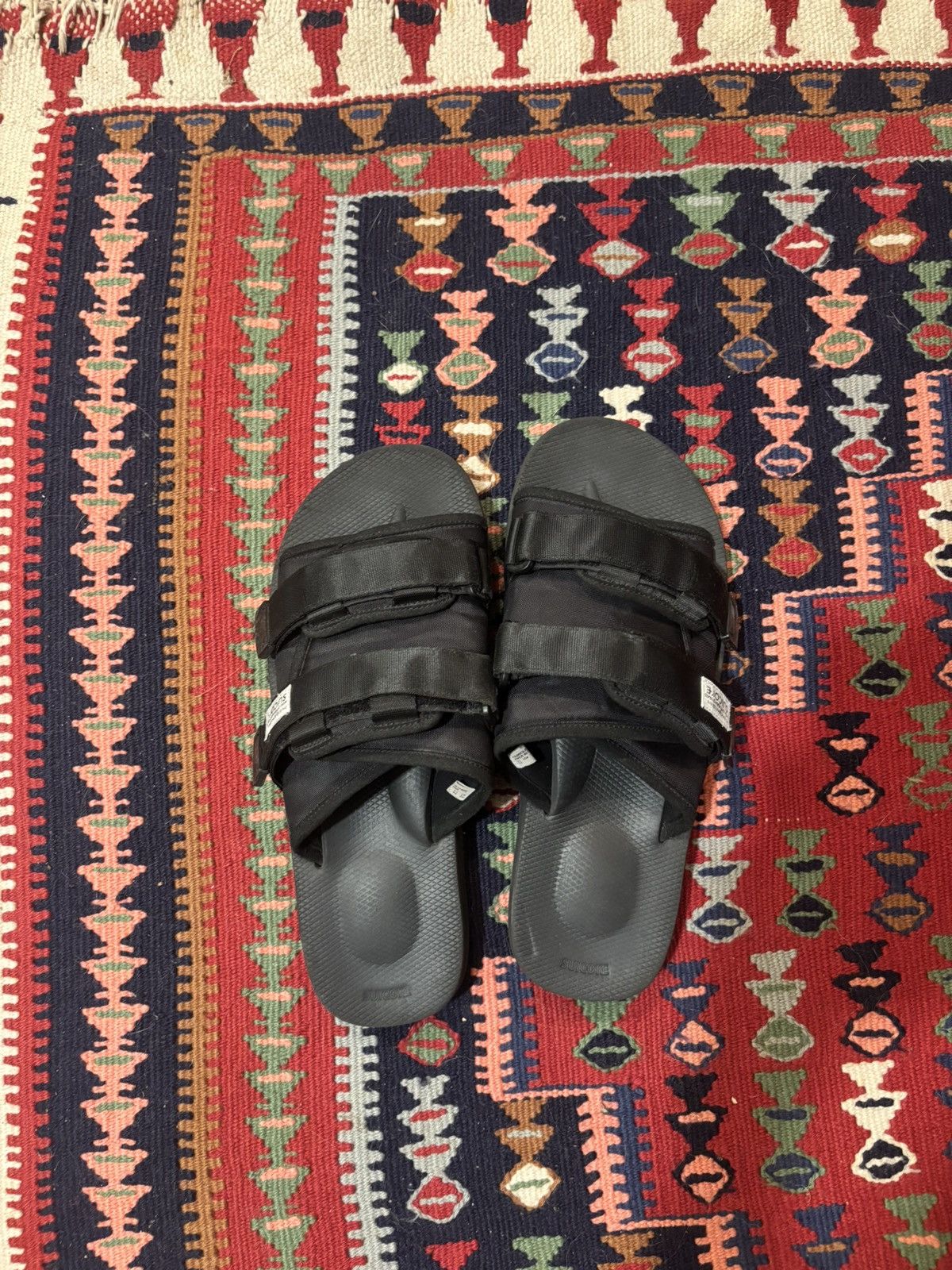 Suicoke Suicoke Moto Cab Slides - Black | Grailed