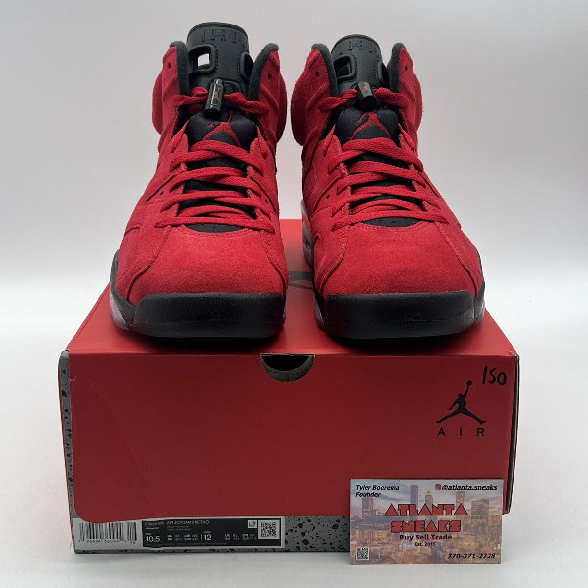 Jordan Brand Air Jordan 6 toro bravo Size US 10.5 / EU 43-44 - 2 Thumbnail