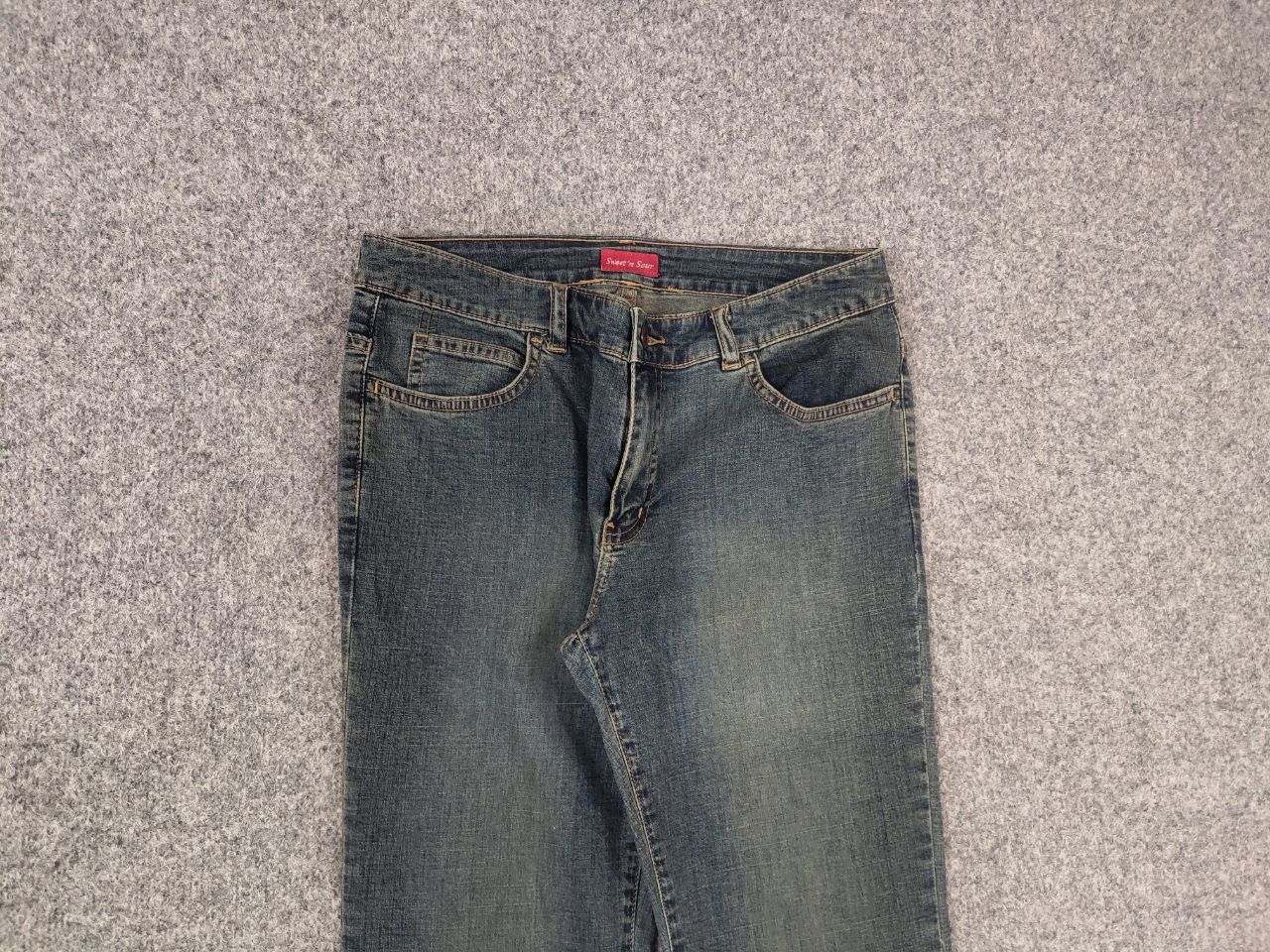 If Six Was Nine Vintage Y2K Flared Jeans Dark if six was nine LGB Opium Size 29" - 7 Thumbnail