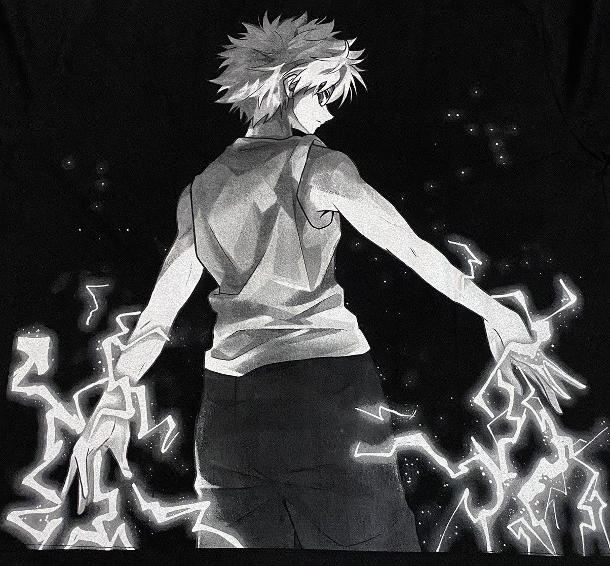 Japanese Brand 🔥RARE🔥 Hunter x Hunter Killua Zoldyck Transmuter Boot Tee Size US L / EU 52-54 / 3 - 6 Thumbnail