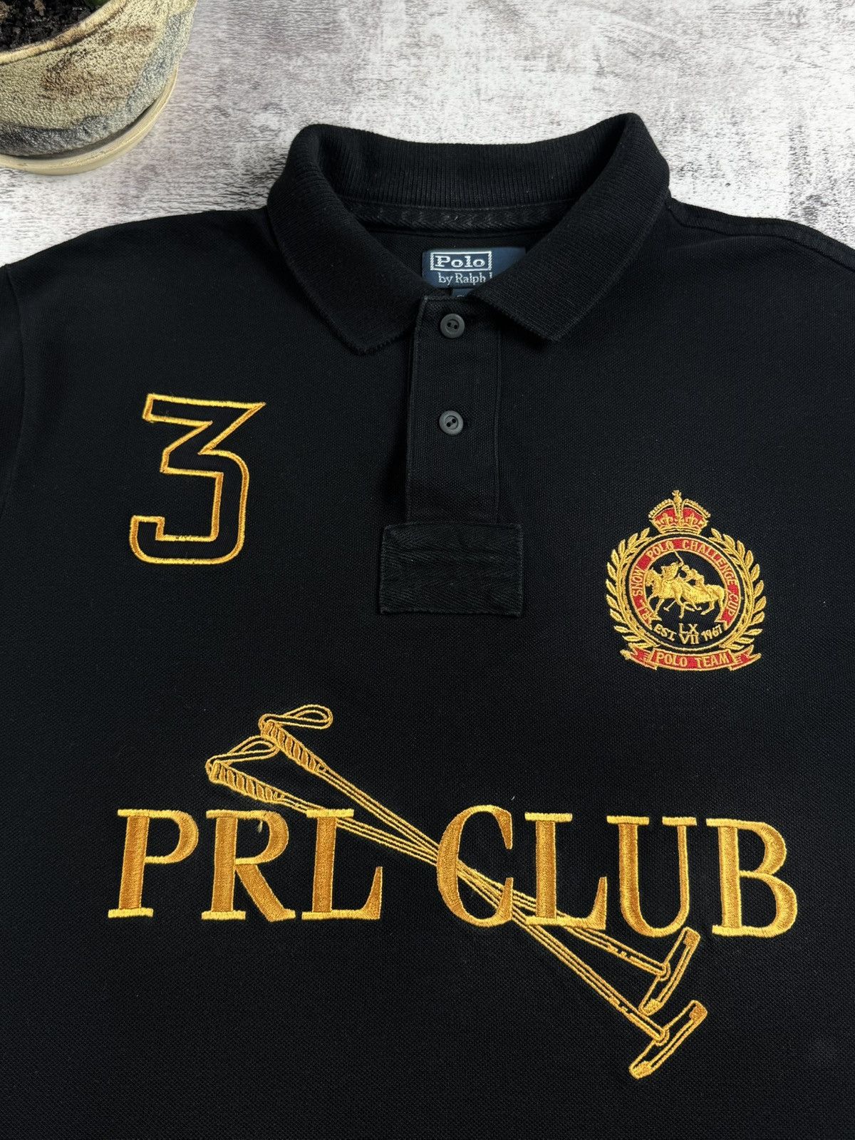 Polo Ralph Lauren Polo Ralph Lauren PRL Club Hip Hop Chief Keef Polo T Shirt Size US XL / EU 56 / 4 - 6 Thumbnail
