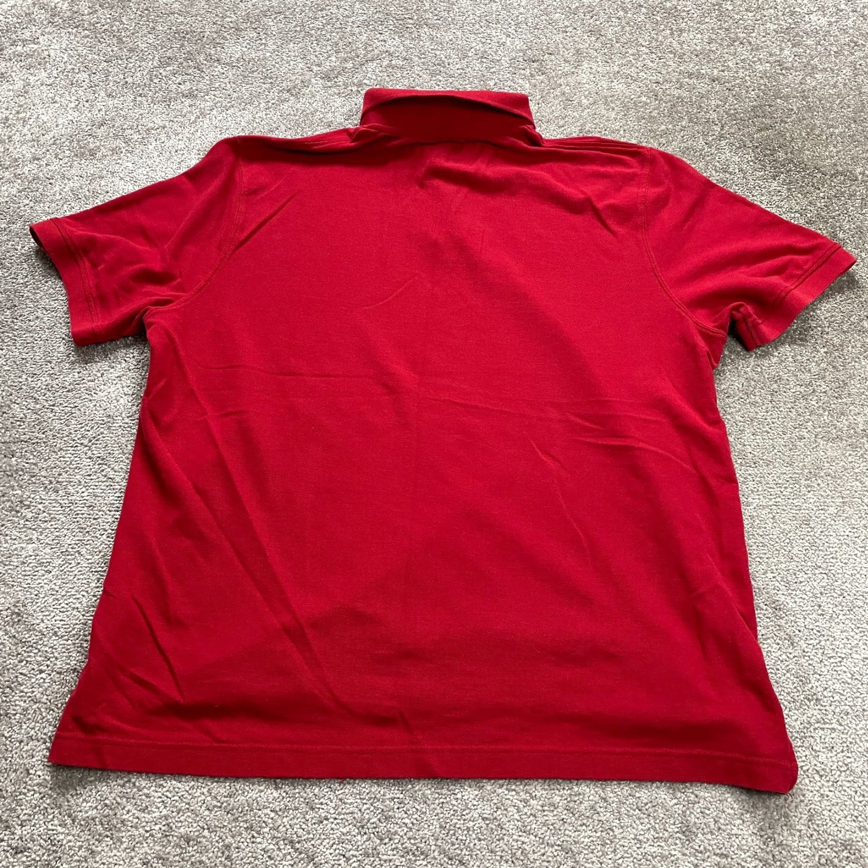 Vintage Saddlebred Polo Shirt Mens XXL Red Short Sleeve Cotton Casual Golf Comfort Flex Size US XXL / EU 58 / 5 - 2 Thumbnail