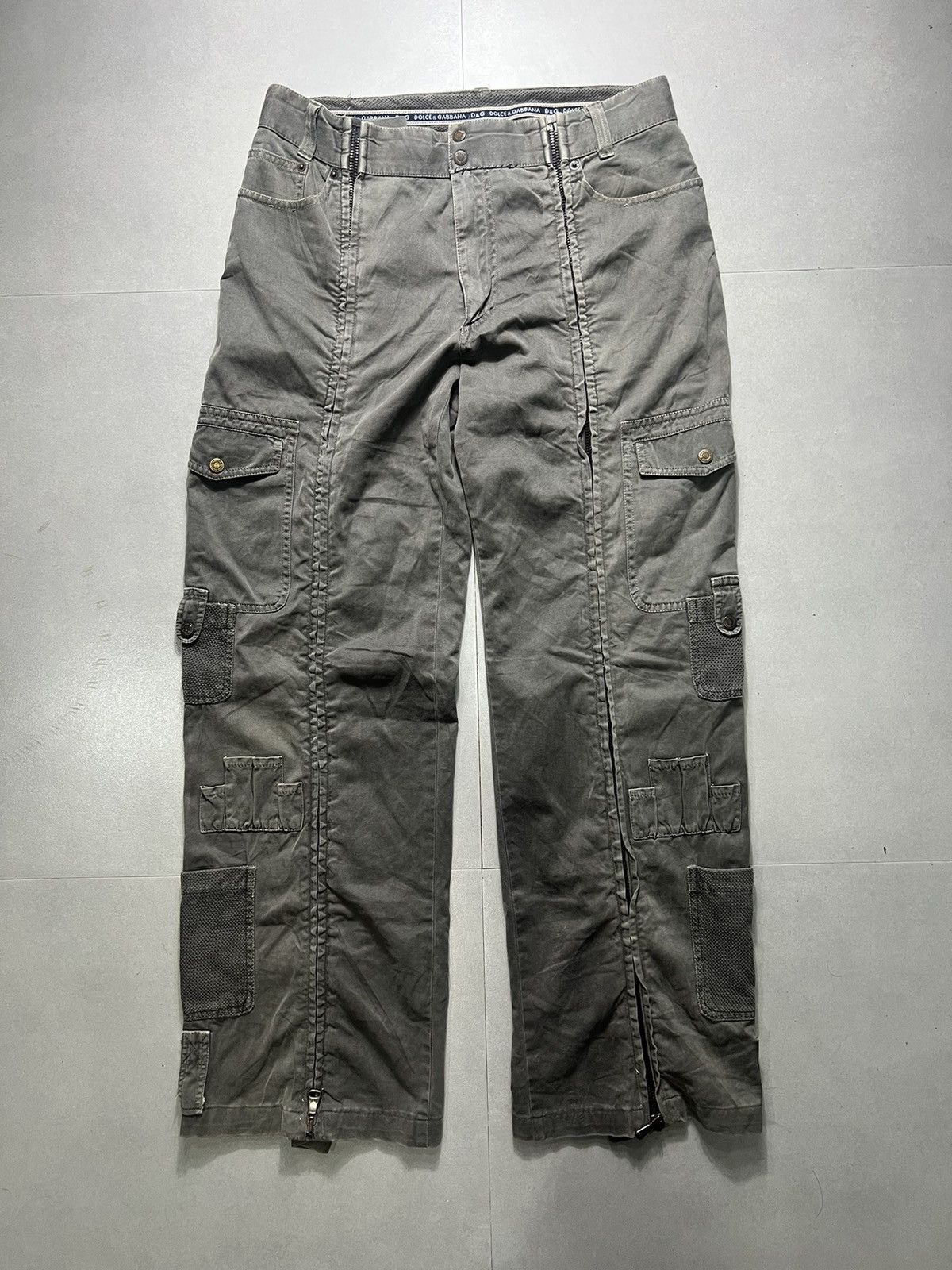 パンツ 04AW DOLCE&GABBANA Parachute cargo pants 04AW DOLCE&GABBANA Parachute cargo pants