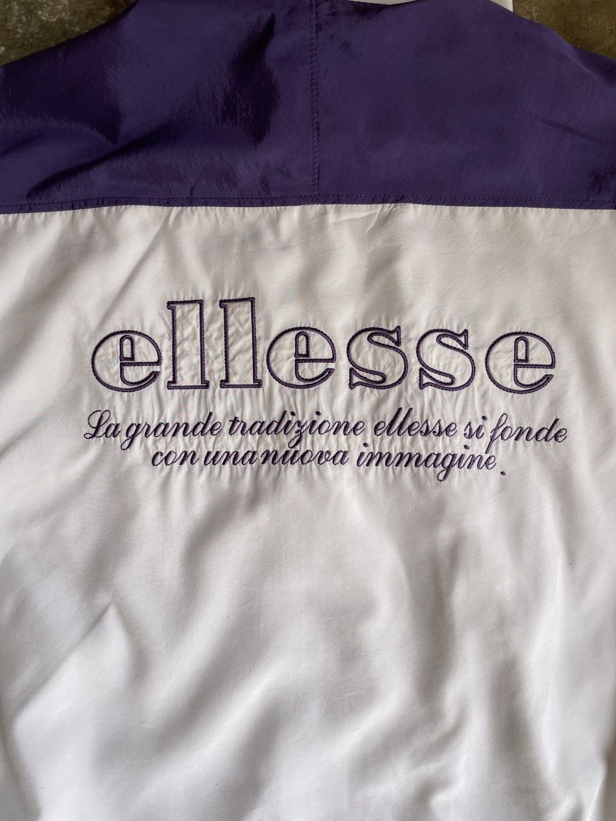 Ellesse × Vintage ELLESSE Vintage 90s Zipped Tracksuit top jacket rare y2k Size M / US 6-8 / IT 42-44 - 5 Thumbnail