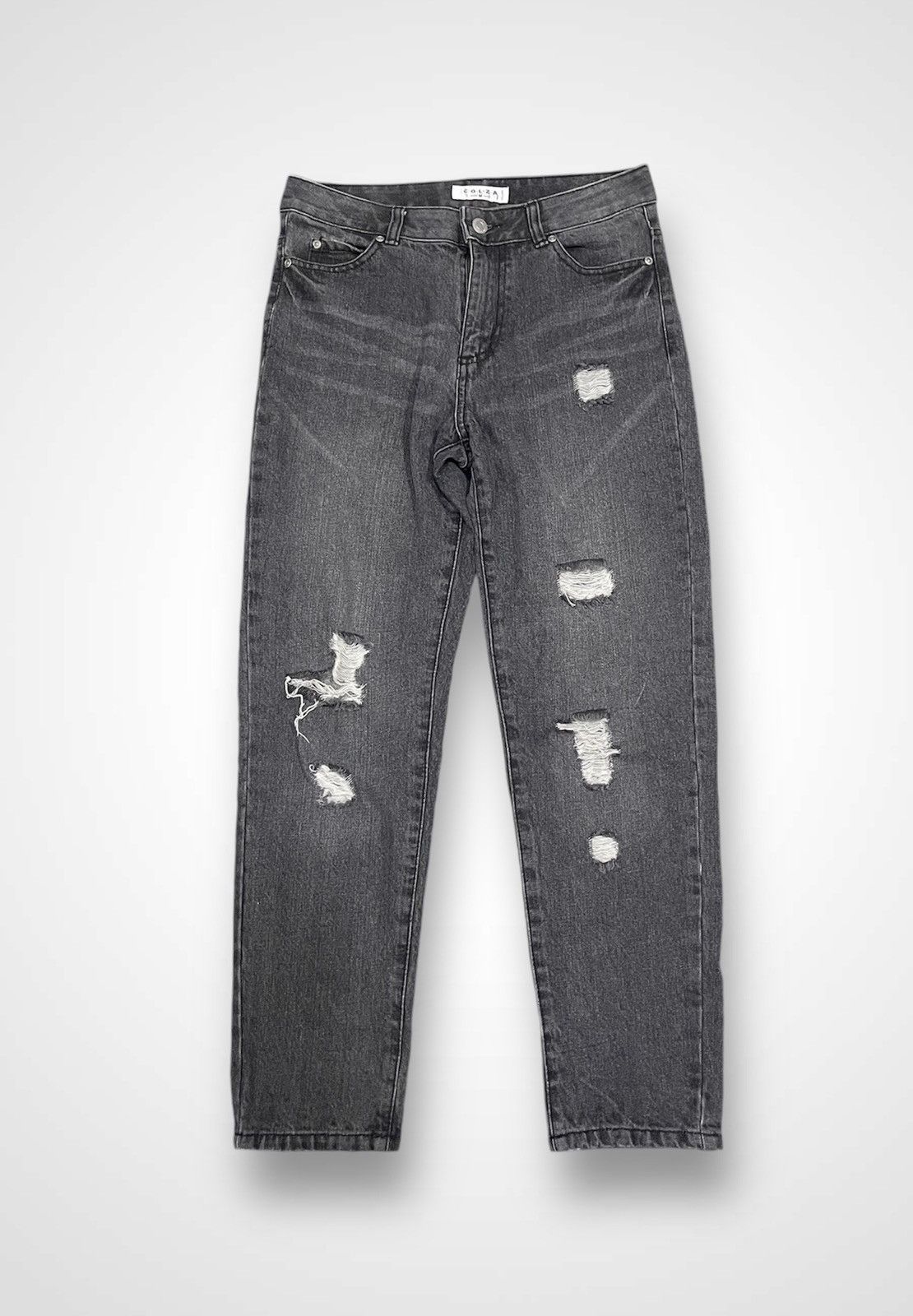 Japanese Brand × Jean Colza Distressed Jeans (13) Size 30" / US 8 / IT 44 - 1 Thumbnail